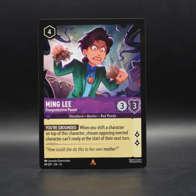 Ming Lee - Overprotective Parent