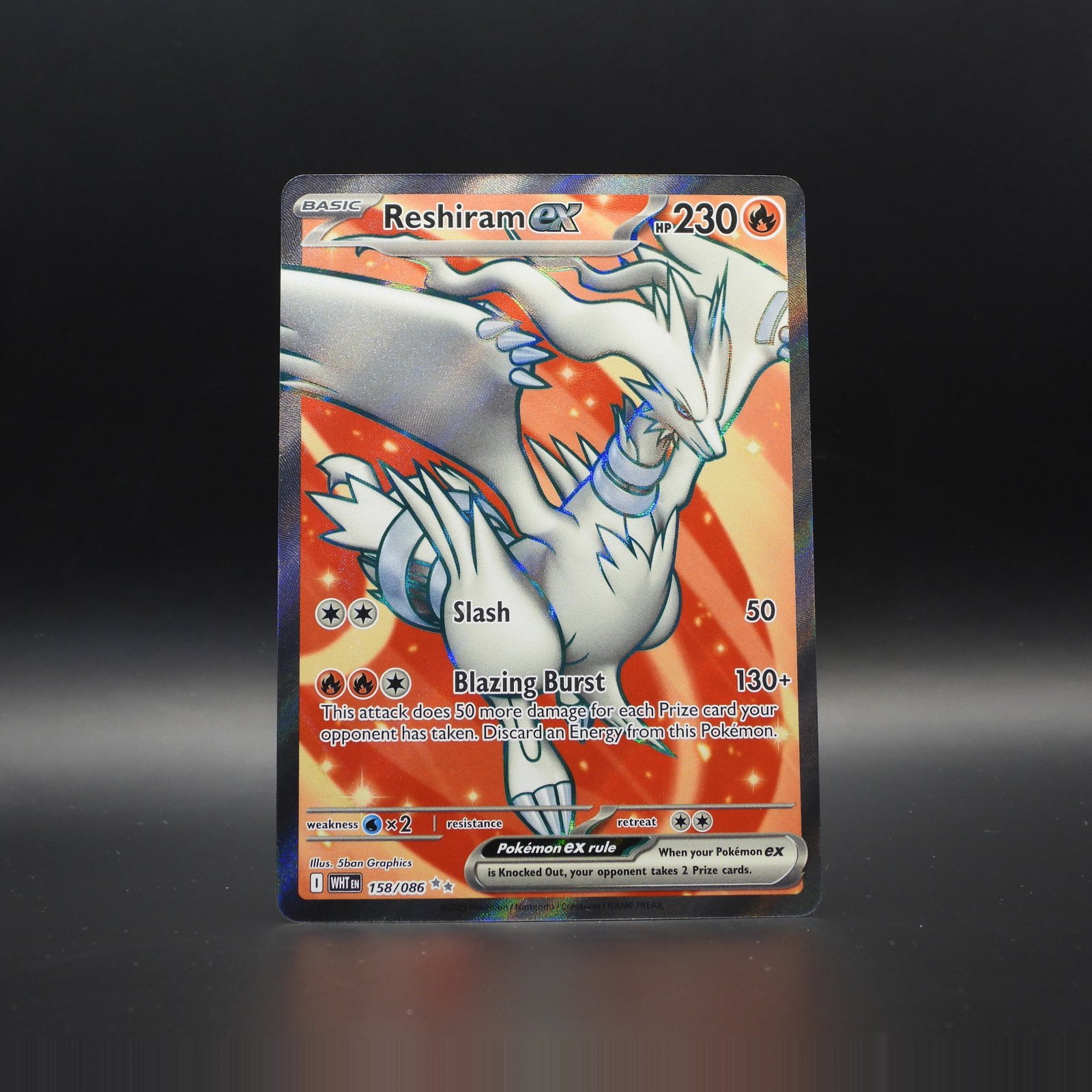 Reshiram ex WHT 158 - Image 1