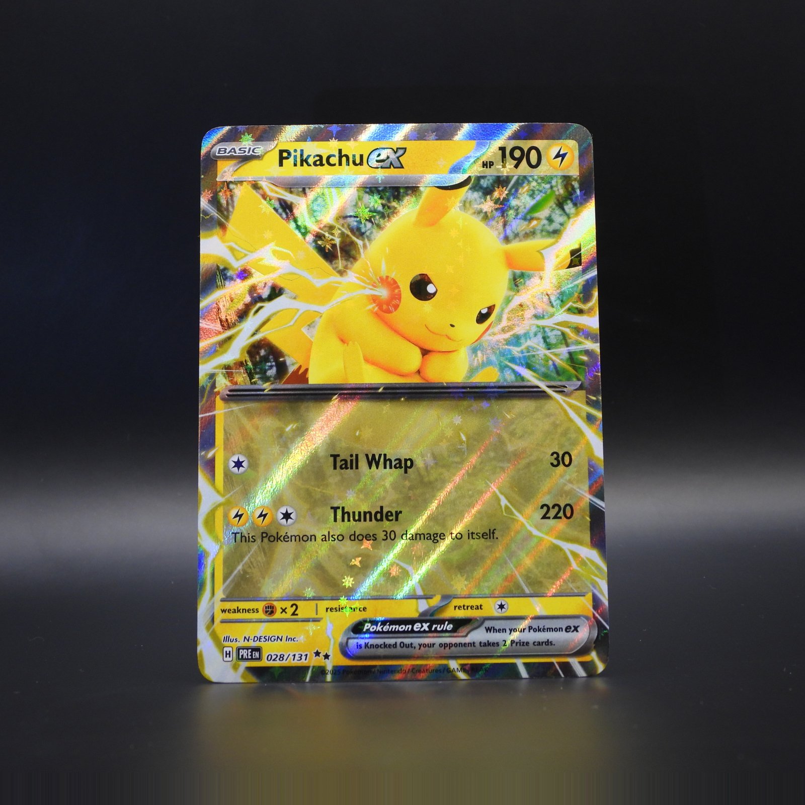 Pikachu ex PRE 028 - Image 1