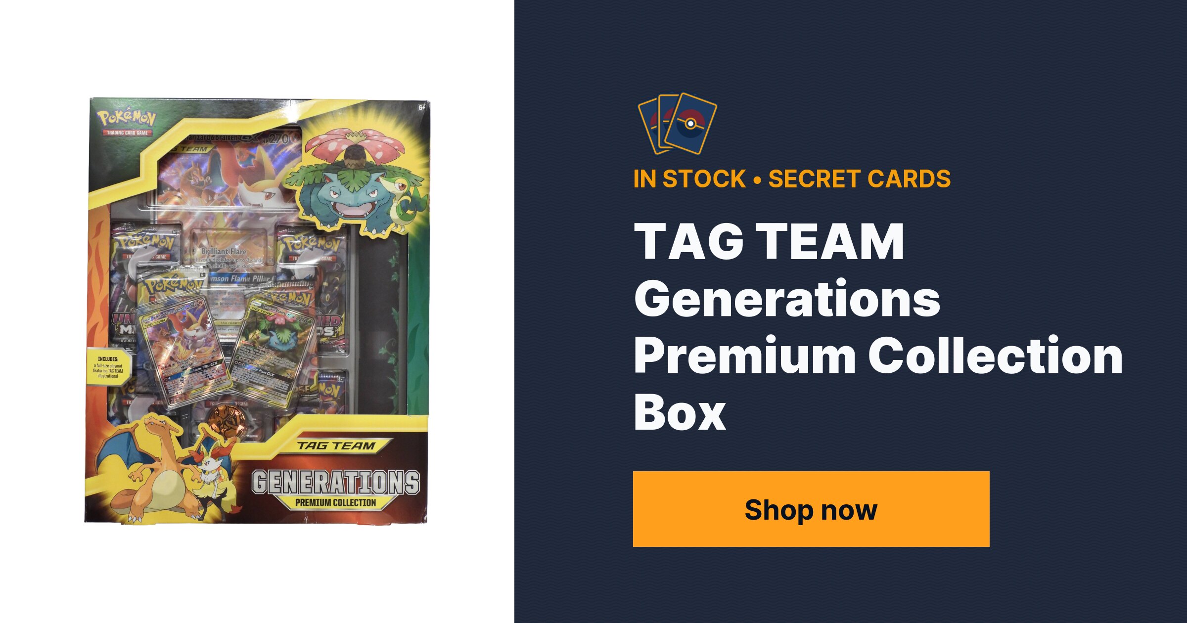 TAG TEAM Generations Premium Collection Box | Secret Cards