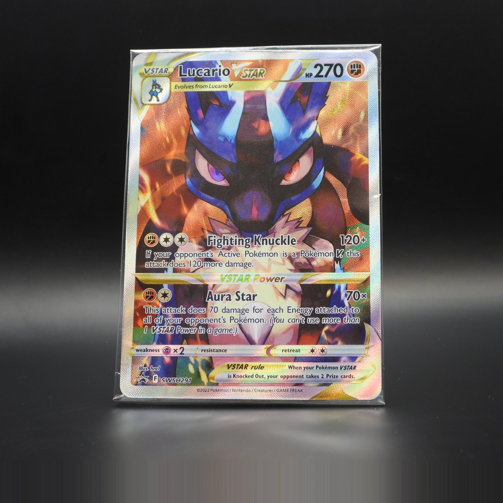 Lucario VSTAR SWSH 291 (Sealed) - Image 1