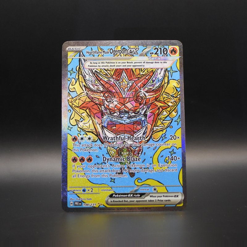 Hearthflame Mask Ogerpon ex PRE 148