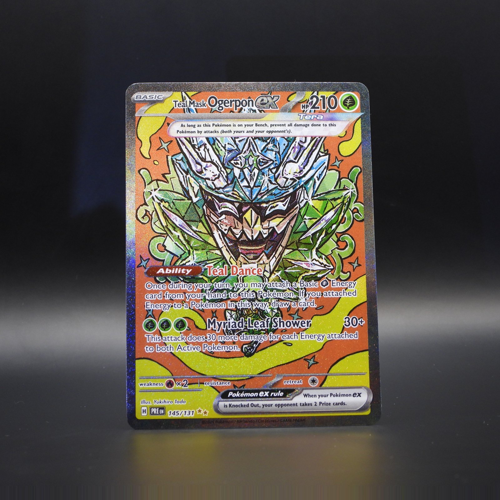 Teal Mask Ogerpon ex PRE 145 - Image 1