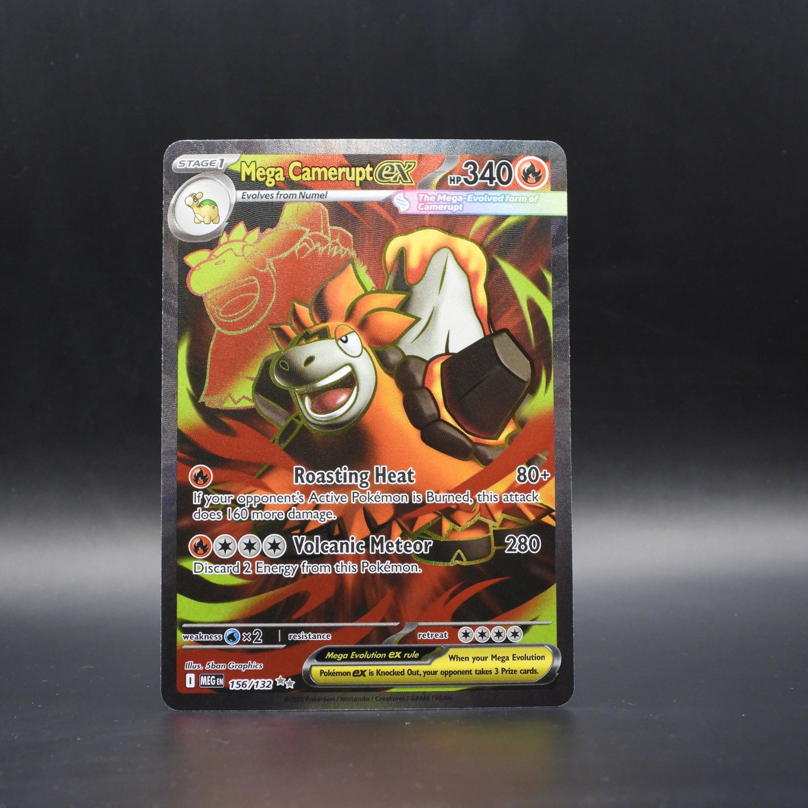 Mega Camerupt ex MEG 156 - Image 1
