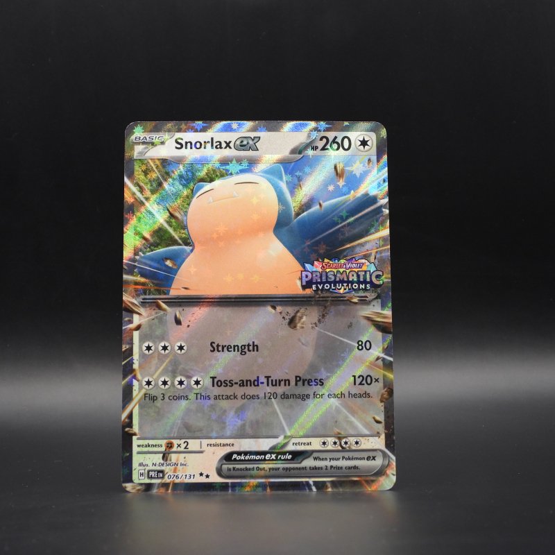 Snorlax ex xPRE 076