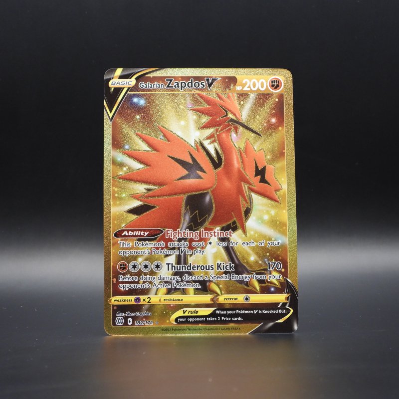 Galarian Zapdos V BRS 182