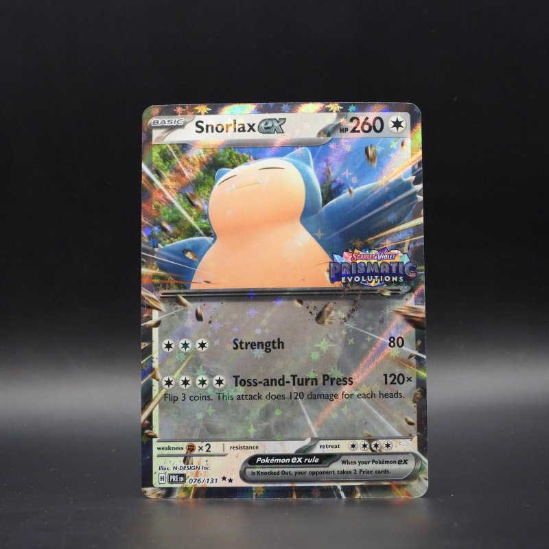Snorlax ex xPRE 076
