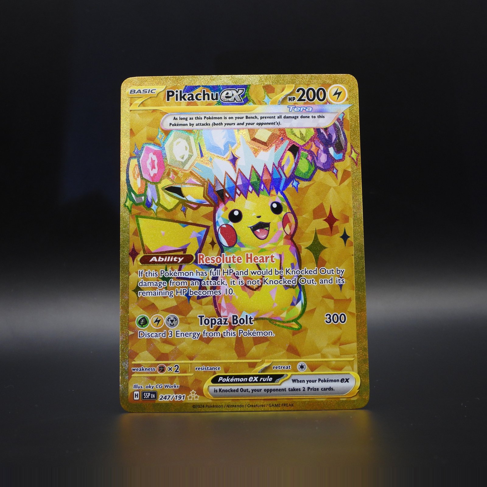 Pikachu ex SSP 247 - Image 1
