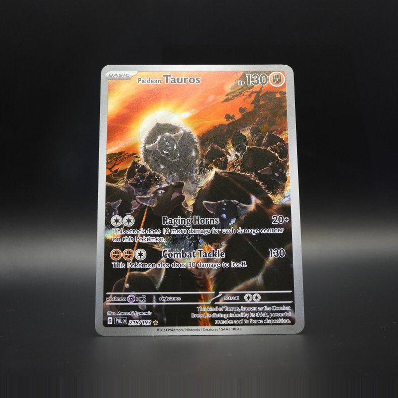 Paldean Tauros PAL 218