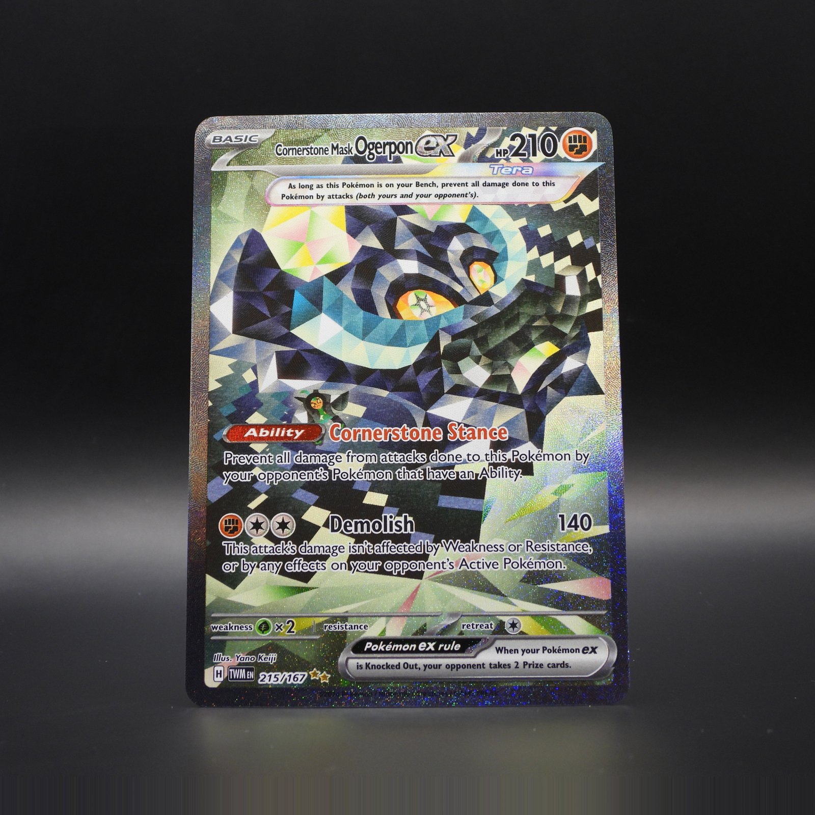Cornerstone Mask Ogerpon ex TWM 215 - Image 1