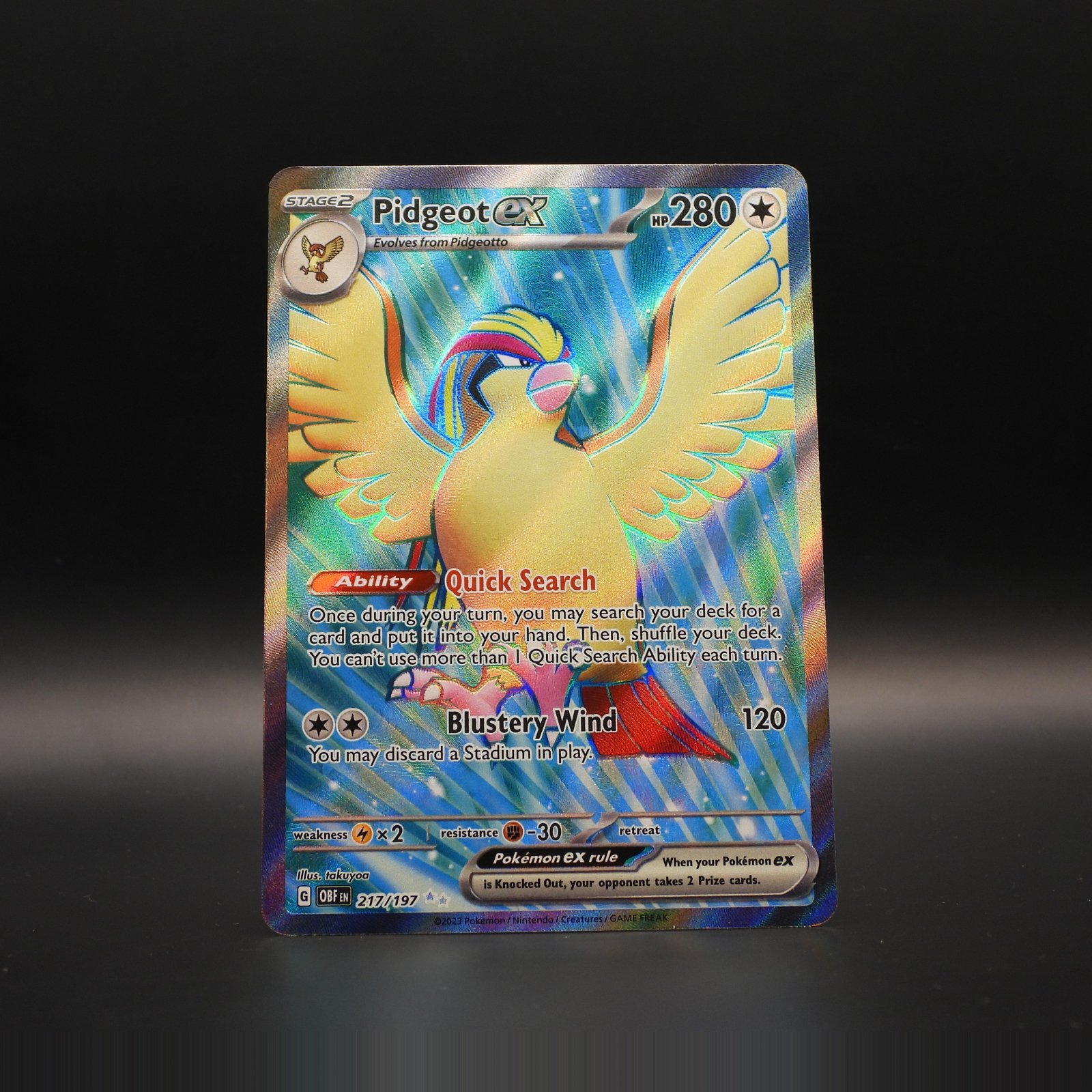 Pidgeot ex OBF 217 - Image 1