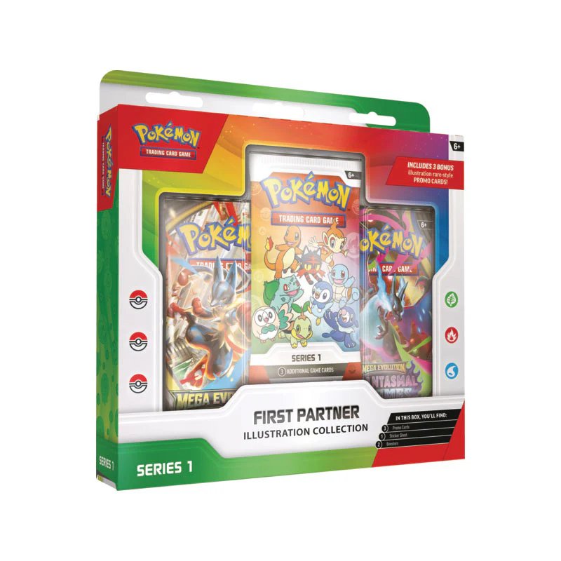 Pokemon First Partner Booster Collection