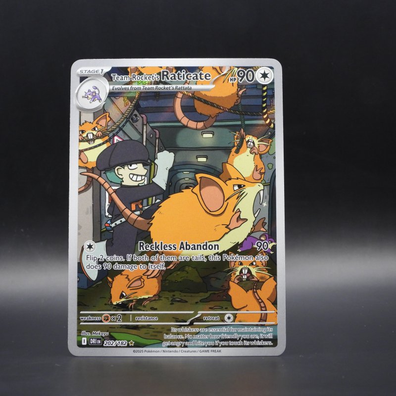 Team Rocket's Raticate DRI 202