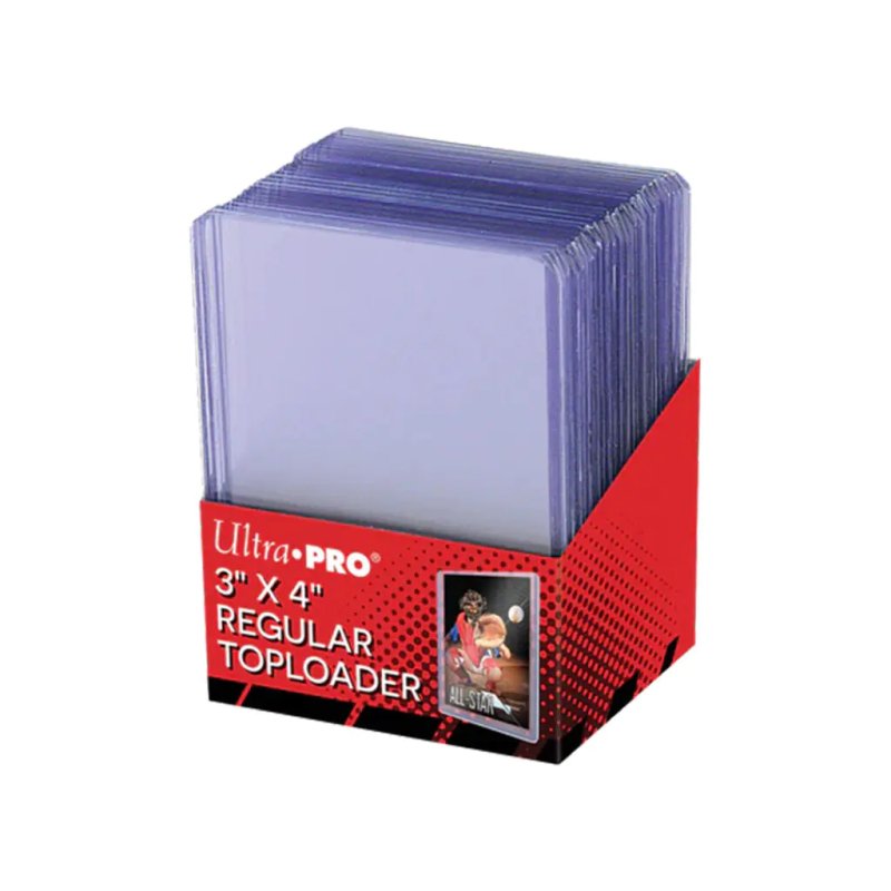 Ultra Pro Regular Toploader 3" x 4" (25 Pcs)