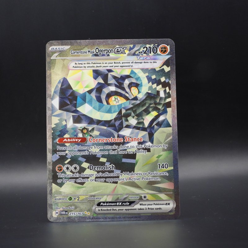 Cornerstone Mask Ogerpon ex (TWM 215)