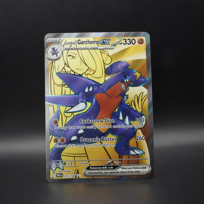 Cynthia's Garchomp ex (DRI 215)