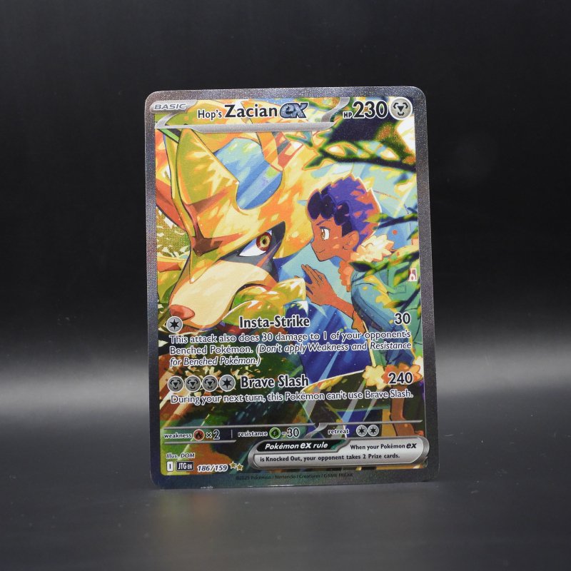 Hop's Zacian ex (JTG 186)