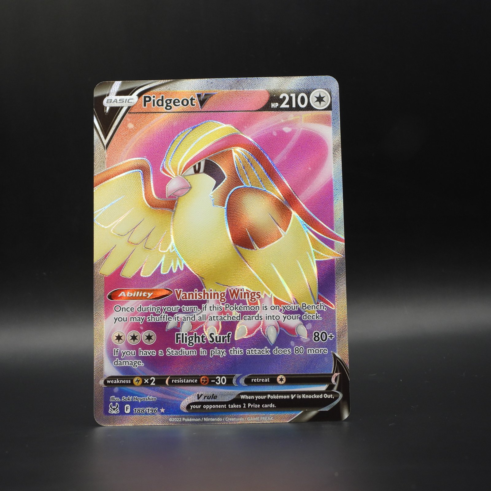 Pidgeot V (LOR 188) - Image 1