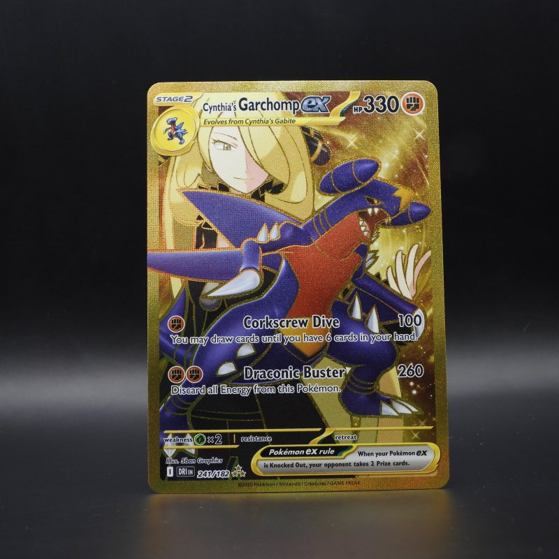 Cynthia's Garchomp ex (DRI 241)