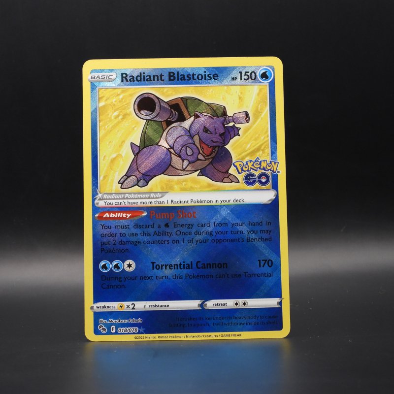 Radiant Blastoise (PGO 018)