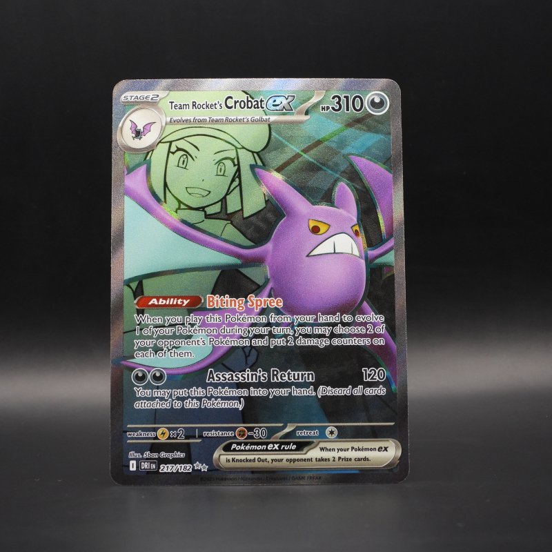 Team Rocket's Crobat ex (DRI 217)