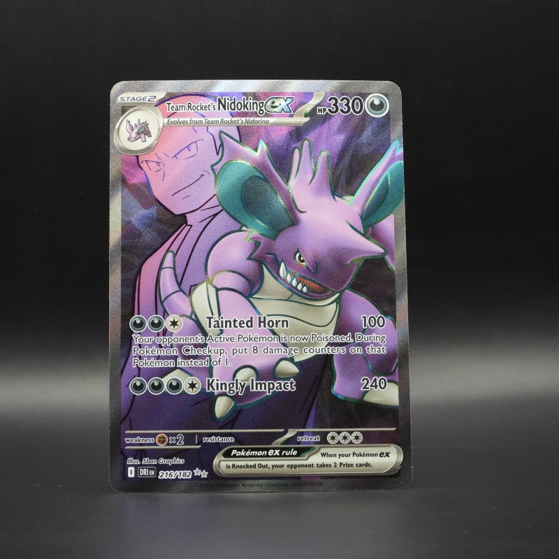 Team Rocket's Nidoking ex (DRI 216)