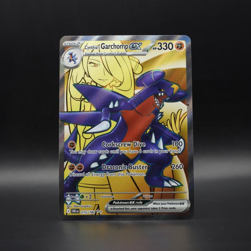 Cynthia's Garchomp ex (DRI 215)