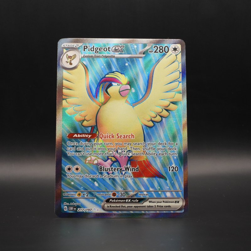 Pidgeot ex (OBF 217)