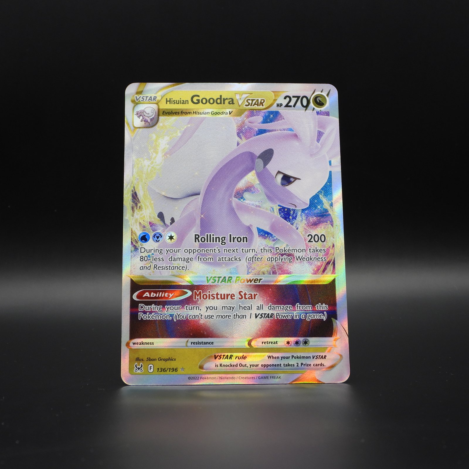 Hisuian Goodra VSTAR LOR 136 - Image 1