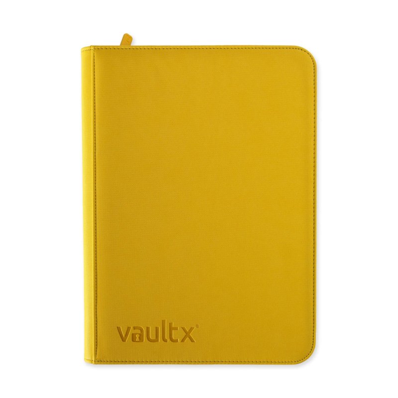 Vault X Exo-Tec Zip Binder 9-Pocket (Sunrise Yellow)