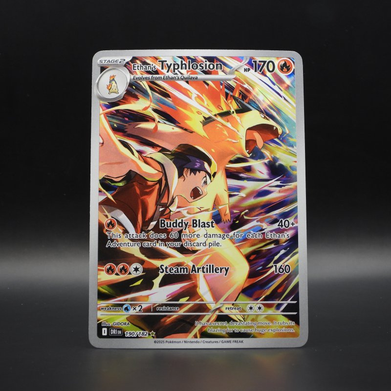 Ethan's Typhlosion (DRI 190)