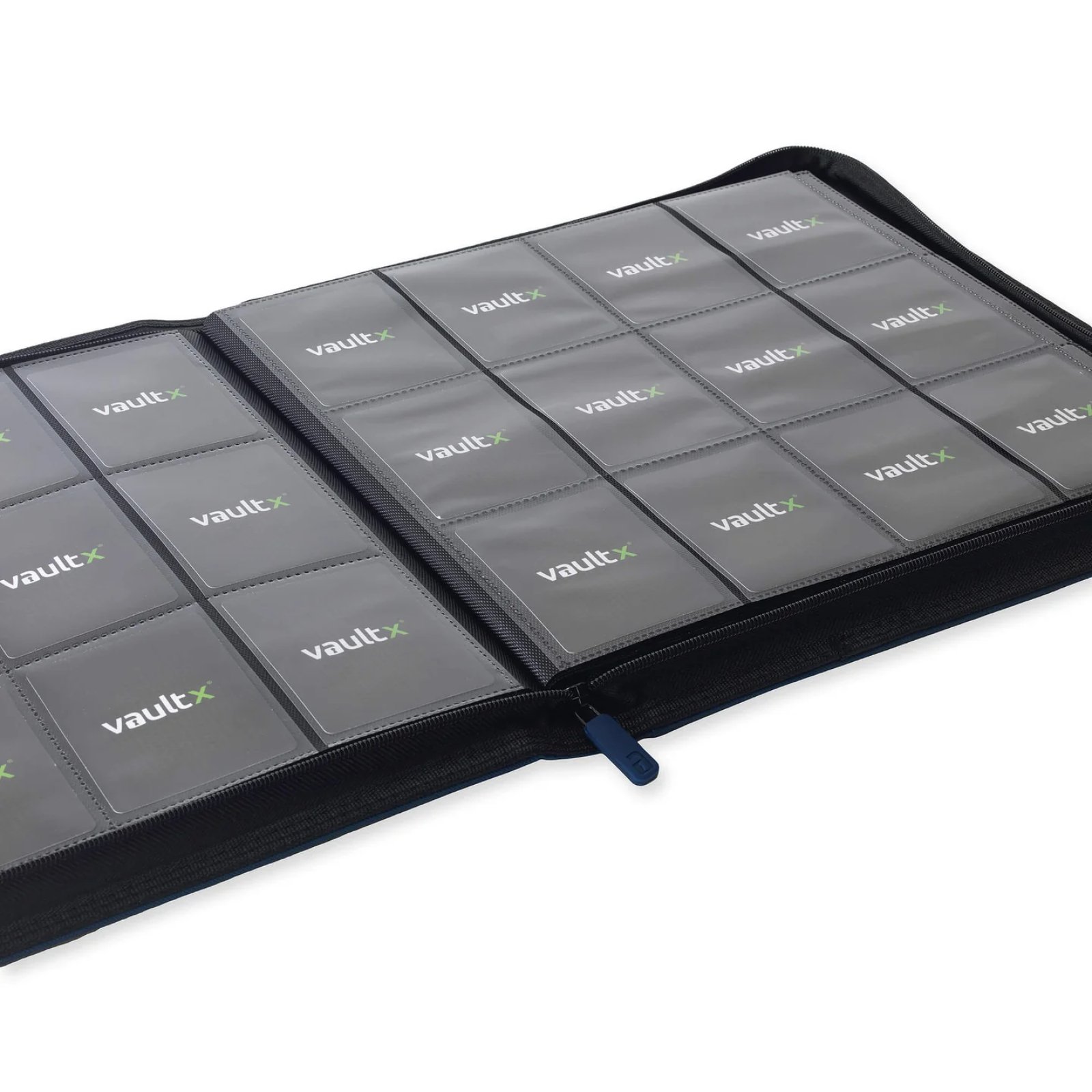 Vault X Exo-Tec Zip Binder 12-Pocket (Royal Blue) - Image 2