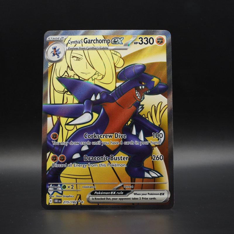 Cynthia's Garchomp ex (DRI 215)