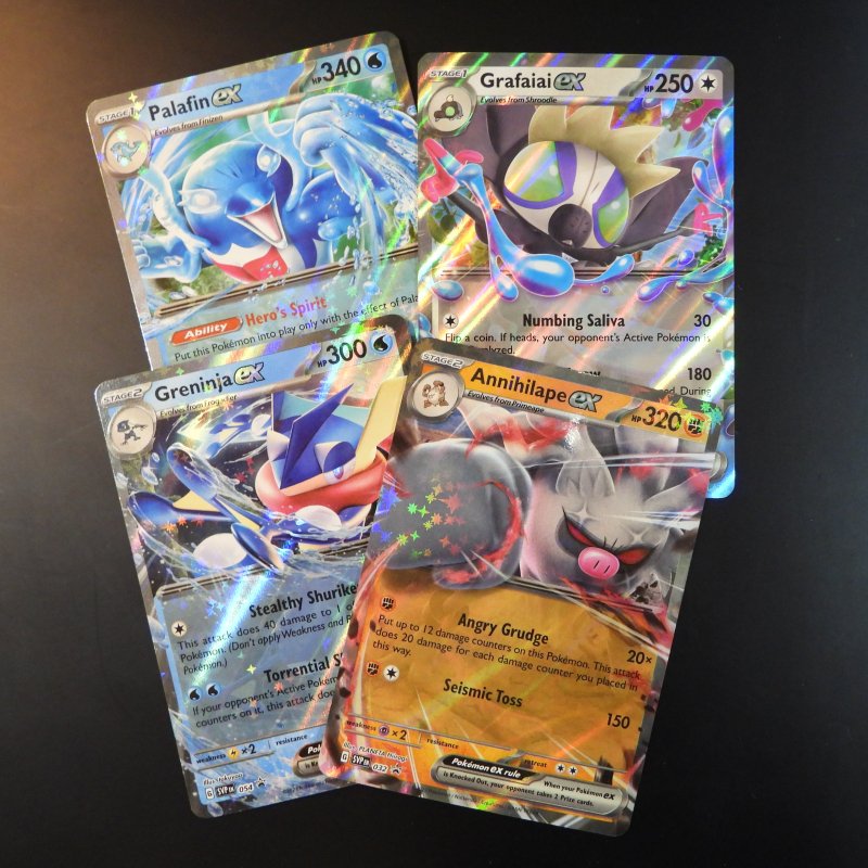 SVP bundle Greninja / Palafin / Grafaiai / Annihilape
