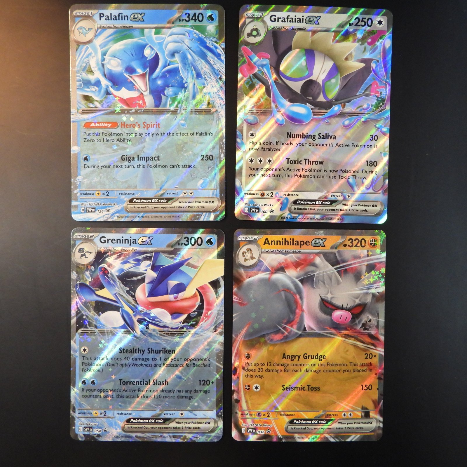 SVP bundle Greninja / Palafin / Grafaiai / Annihilape - Image 2
