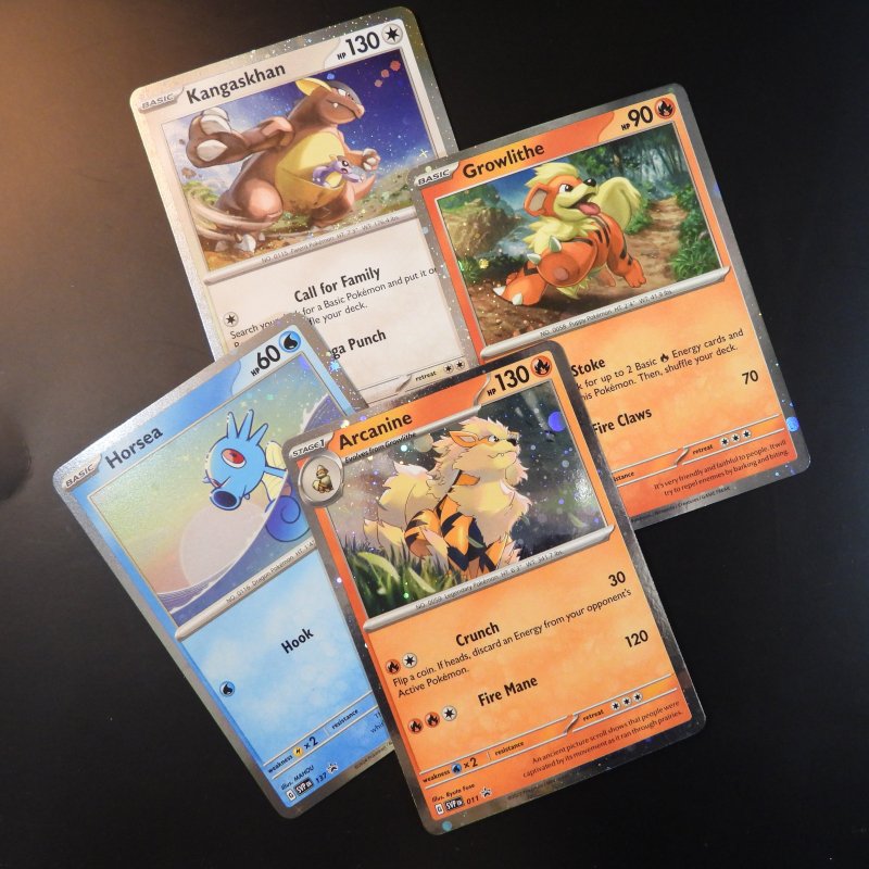Gen 1 SVP Growlithe / Arcanine / Horsea / Kangaskhan