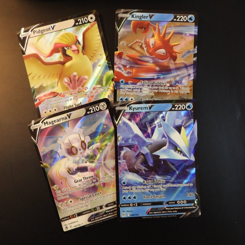 V bundle 1: Kingler, Kyurem, Magearna, Pidgeot