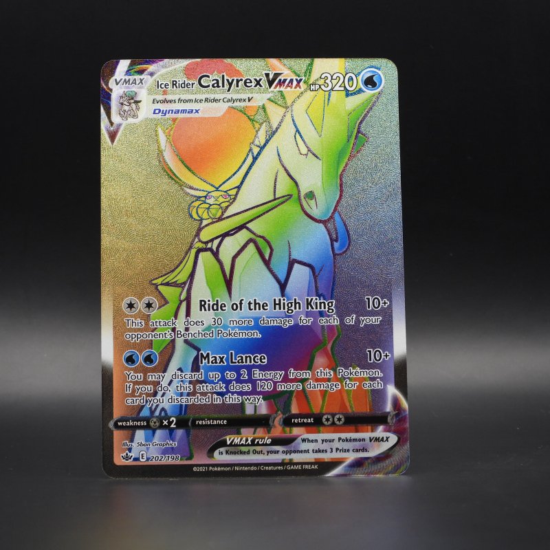 Ice Rider Calyrex VMAX (CRE 202)