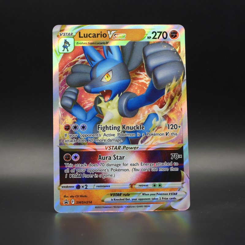 Lucario VSTAR (SWSH 214)