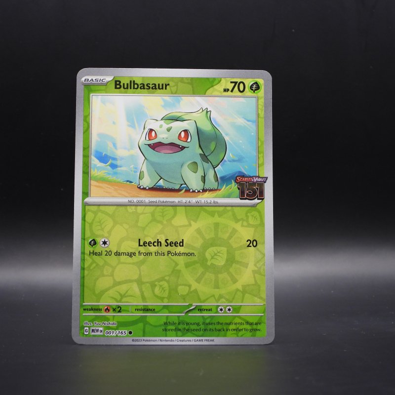 Bulbasaur (MEW 001) - 151 stamp