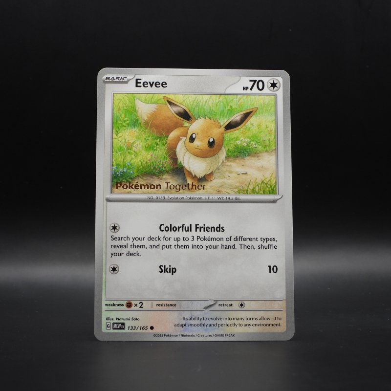 Eevee (MEW 133) (pokemon together)