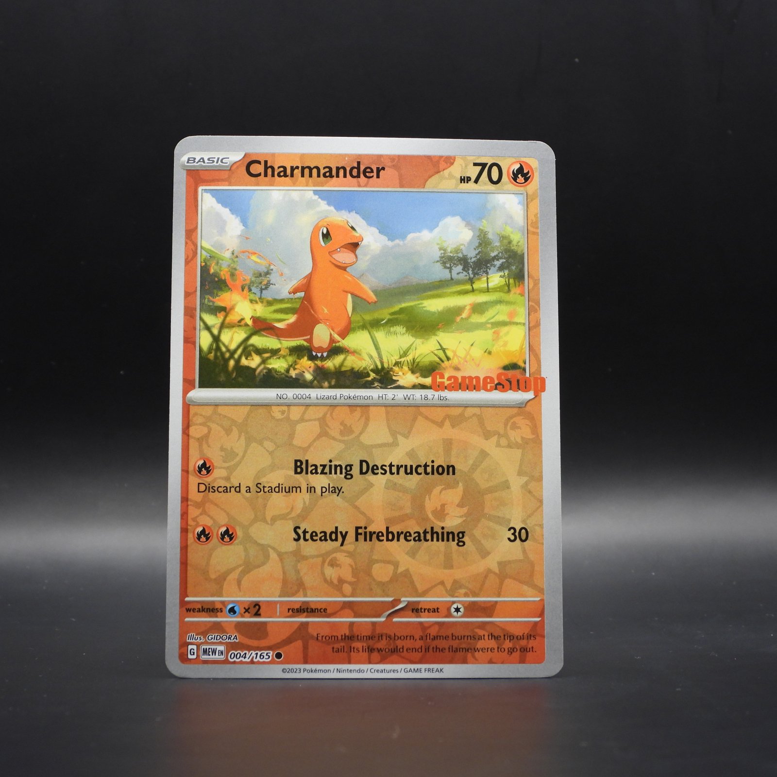 Charmander (MEW 004) (gamestop) - Image 1