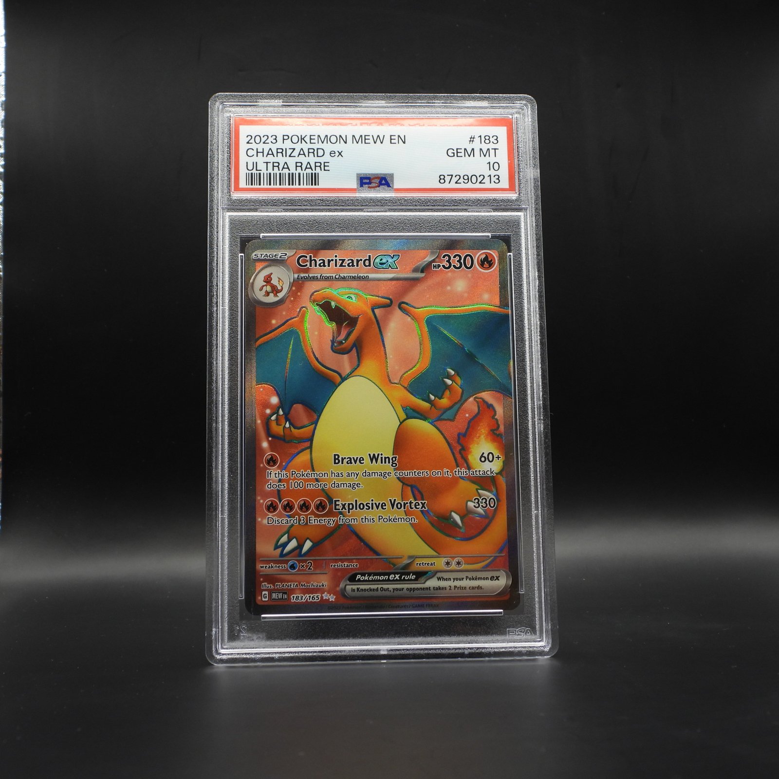 Charizard ex (MEW 183) - PSA 10 - Image 1