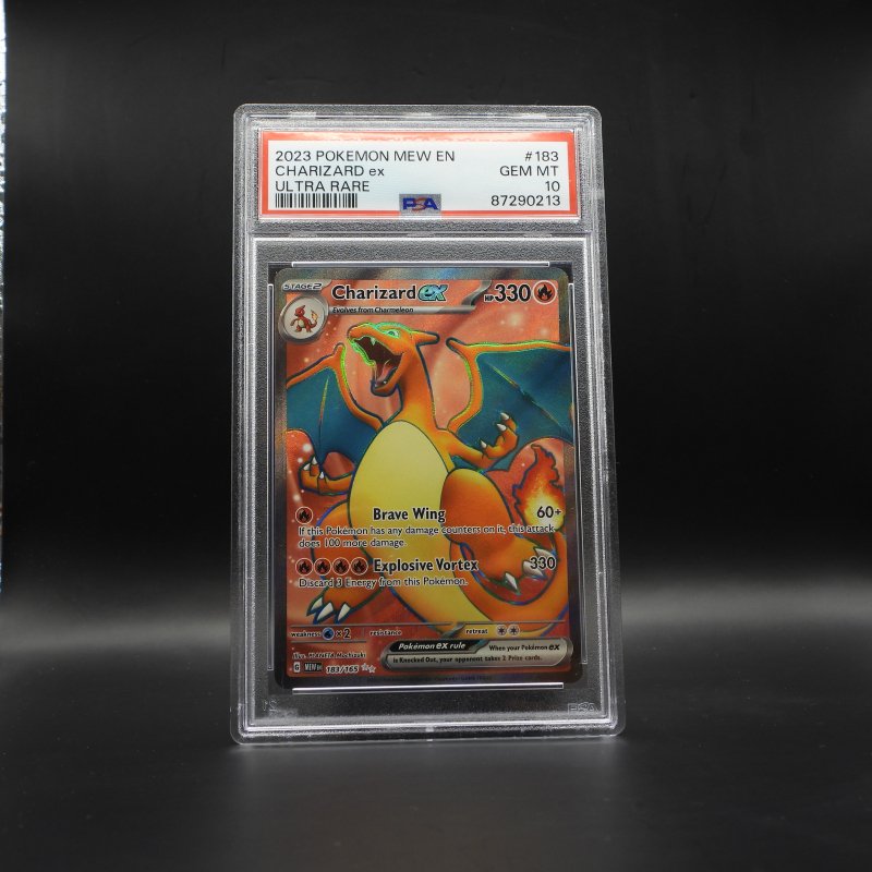 Charizard ex (MEW 183) - PSA 10